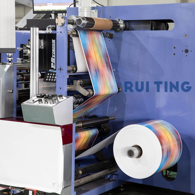 Встроенная печатная машина для печати флексобумажной бумаги высокая прочность и долговечность печати
