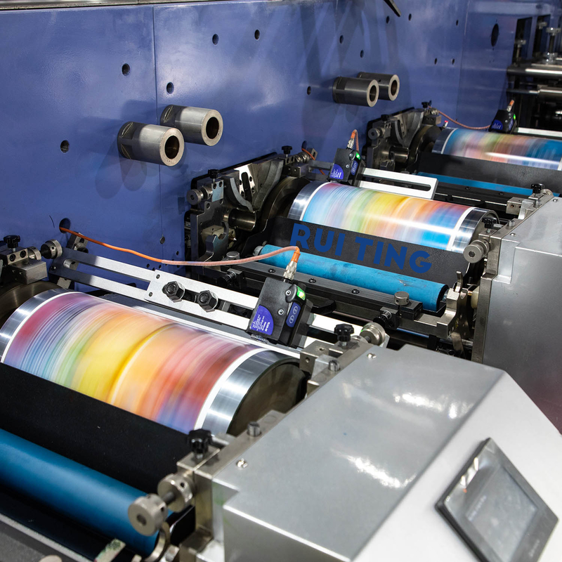 Многоцветная высокоразрешительная линейная печатная машина - Наименование продукта Inline Flexo